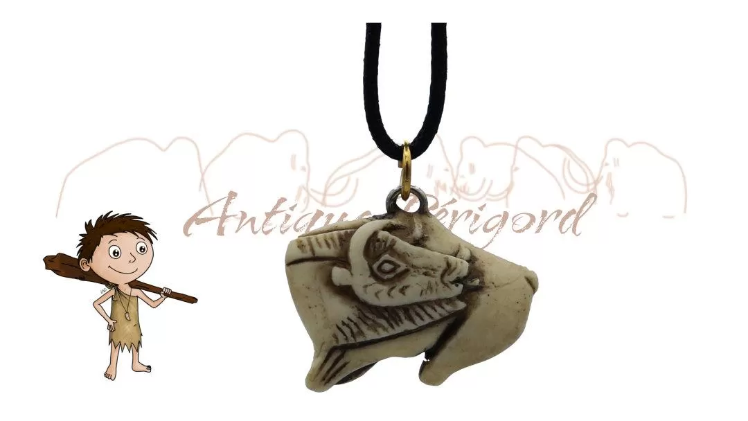 Pendentif Bison de la Madeleine